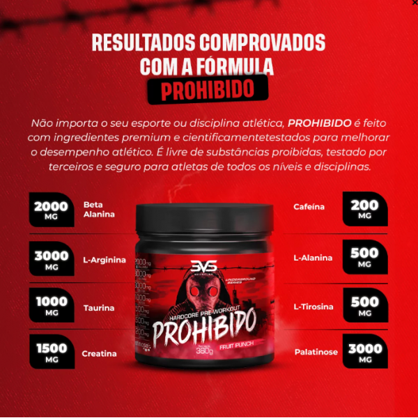 Prohibido 360G - O Melhor Pré Treino